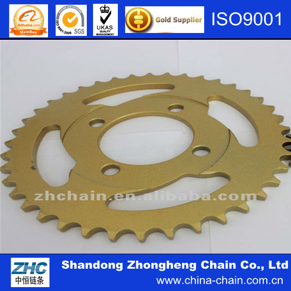 Motorcycle sprocket for Africa market